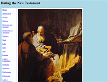 Tablet Screenshot of datingthenewtestament.com